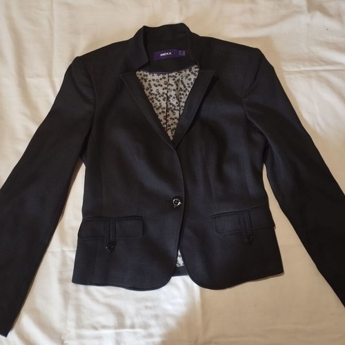 Mexx Mid-Length Jacket like new, gray-blue