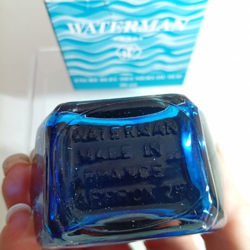 Waterman Paris South Sea Blue Ink 50ml, vintage