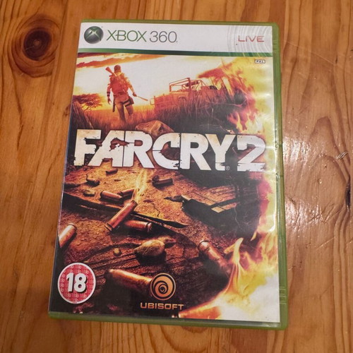 Far Cry 2 Xbox 360 game used, good condition
