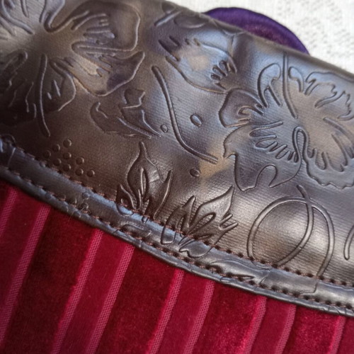 Marks & Spencer Per Una velvet handbag new, early 2000s