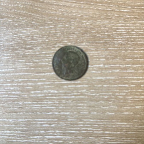 2 Centimi Coin 1869 used