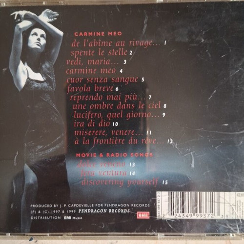 Emma Shapplin Carmine Meo CD like new, classical