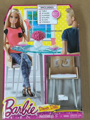Mattel 2014 Barbie Dinner Date καινούργιο