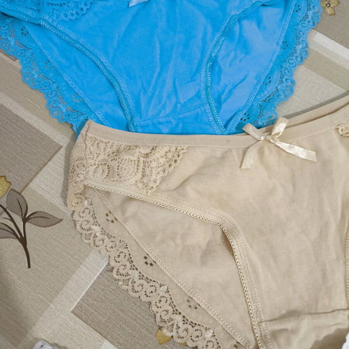 Set of 5 new cotton-rich underwear for S/heavy M size