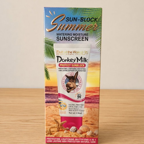 Donkey Milk Protect Sunblock SPF90+ 130ml new, water resistant