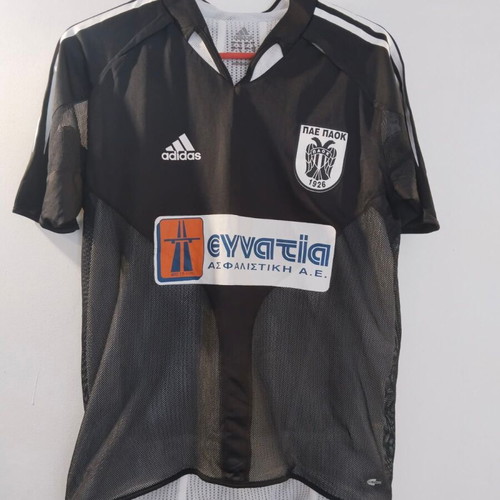 PAOK Adidas Home 2004-05 Authentic Climacool Jersey Salpingidis 9 new