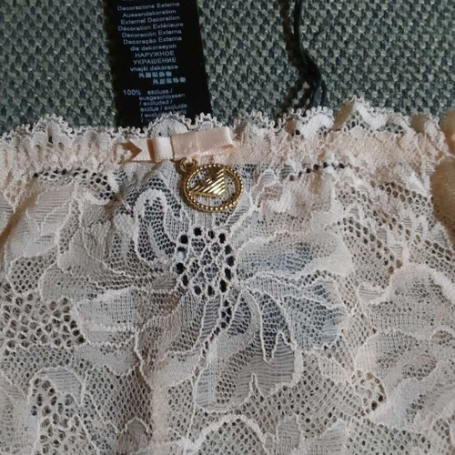 Emporio Armani women's underwear new, lace, nude XL