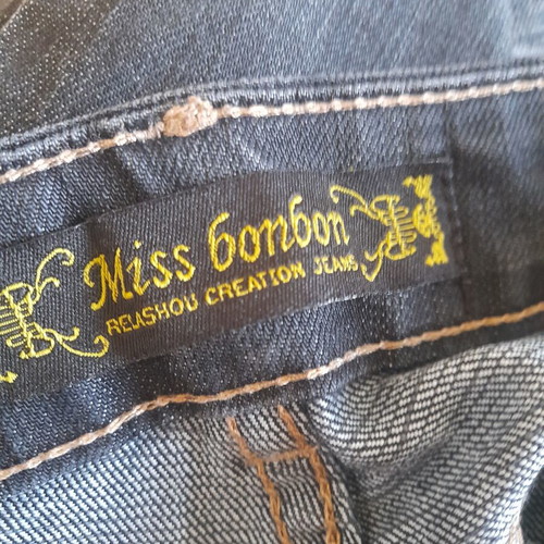 Jeans used, straight fit, size M, blue
