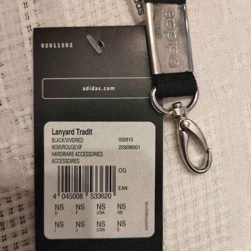Adidas lanyard new for keys or mobile