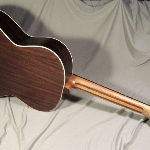 Acoustic folk guitar new with spruce top and rosewood body