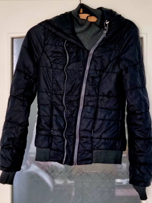 Women's jacket Bratan used, size M, black and colorful