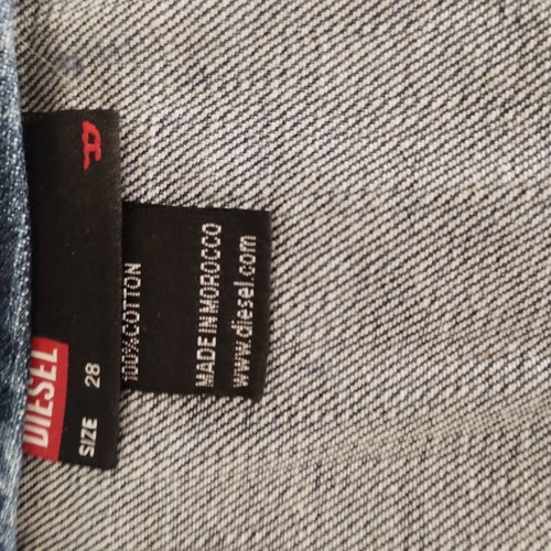 Diesel mini skirt, like new, size 28, blue
