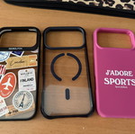 Cases 17 Pro Max like new