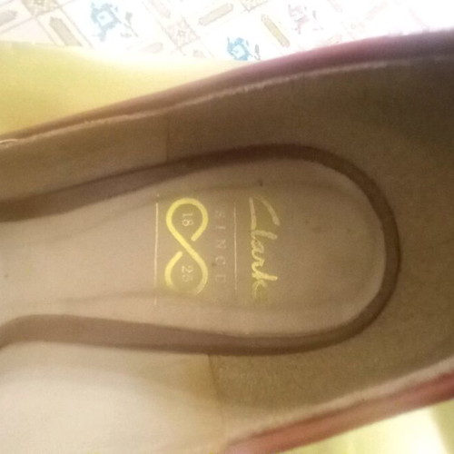 Γόβες Clarks μεταχειρισμένες καφέ 39,5
