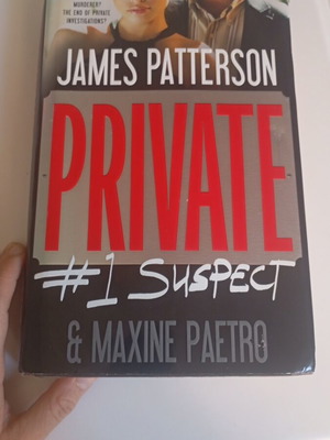 James Patterson Private #1 Suspect μεγάλο σκληρόδετο βιβλίο σαν καινούργιο
