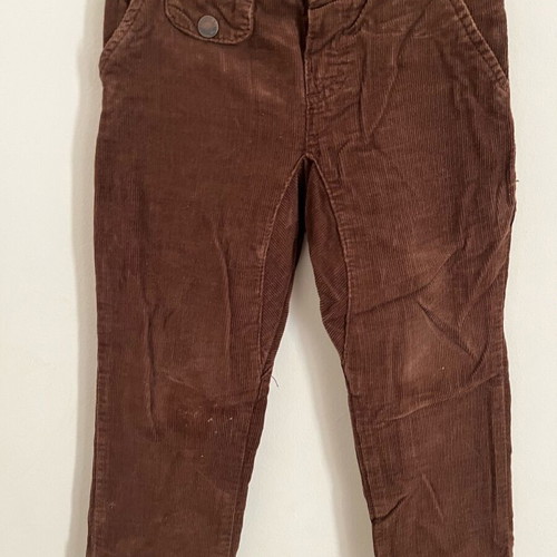 Corduroy pants for boys used, brown, 24-36 months