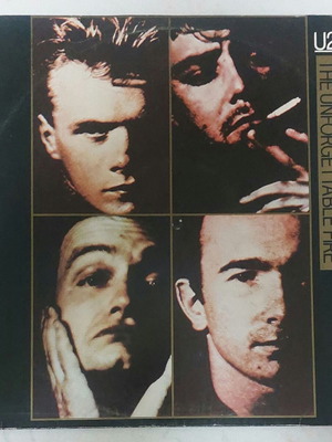 U2 The Unforgettable Fire LP used, Maxi single, first Greek copy 1985