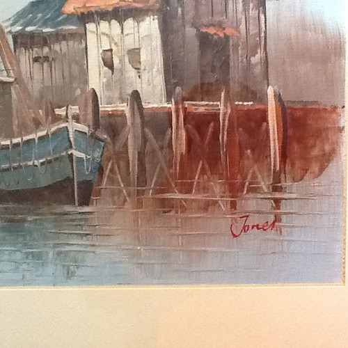 Oil painting from 1980 like new