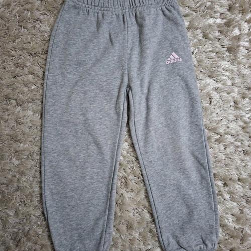 Adidas sweatpants for girl 6 years like new, grey