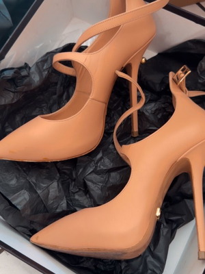 Dukas pumps pink beige, like new, size 37