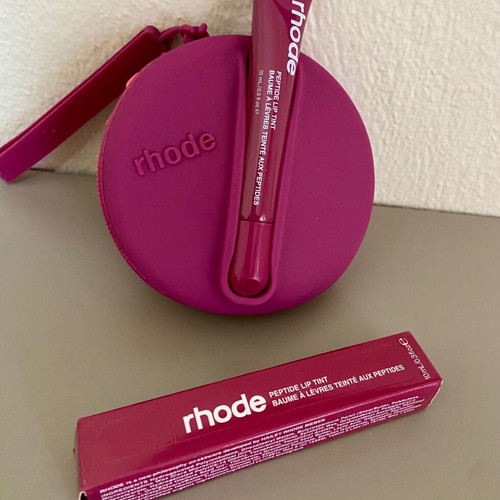Rhode Peptide Lip Tint Raspberry Jelly with Pouch new