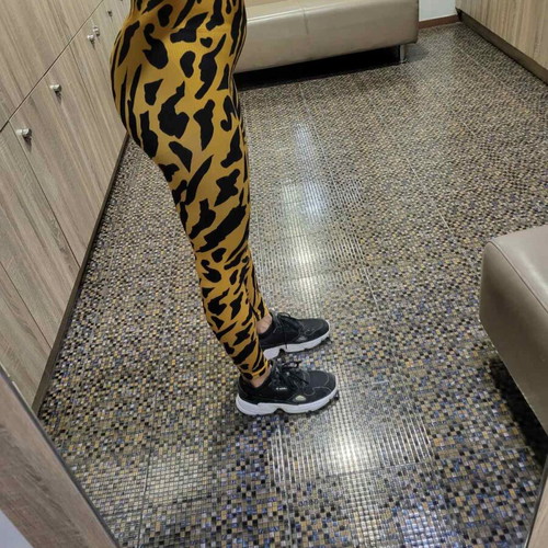 Shein no Xsmall tiger print leggings like new