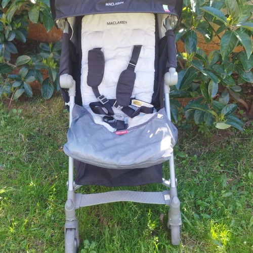 Maclaren Techno XLR stroller like new Silver Black 7.5kg
