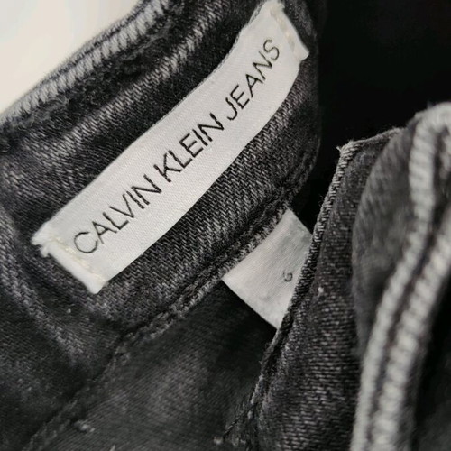 Calvin Klein jeans for boys age 6, size 116, like new, black and grey