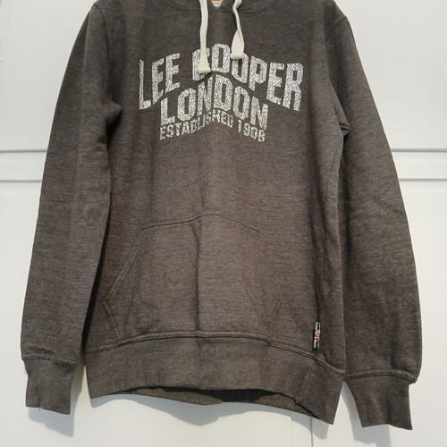 Lee Cooper Hoodie Grey Size L Like New