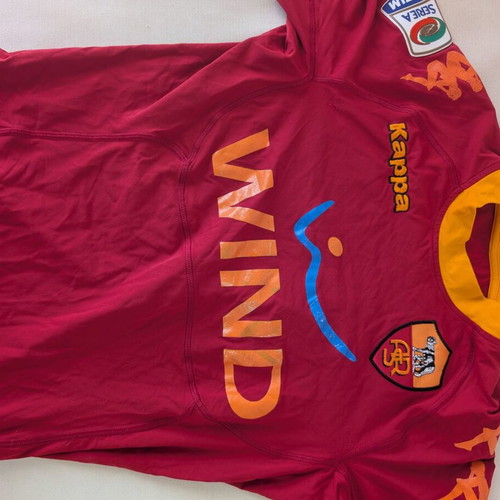 Francesco Totti Roma football jersey Small 2010-2011 Serie A badge