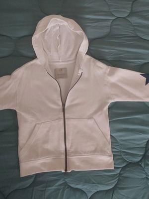 Zara kids cardigan size 5/110cm like new, white