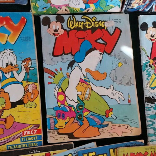 Comics used, pack of 12 from 1990