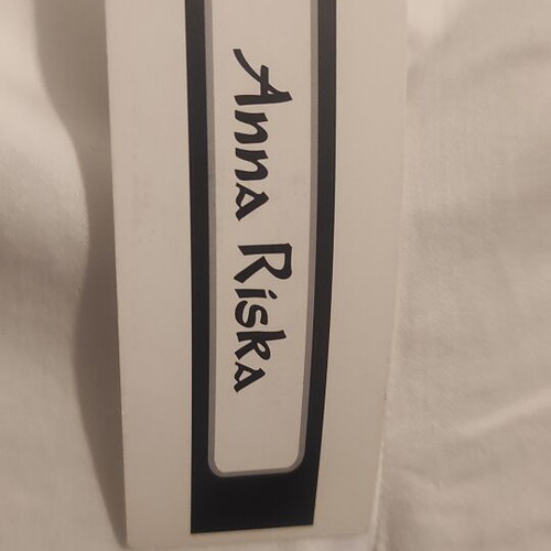 Anna Riska pants like new, white - cream XL