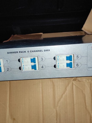 Dimmer 6 channel DMX μεταχειρισμένο