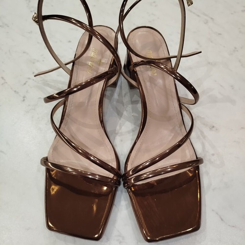 Mairiboo for Envie bronze sandals, new, size 42