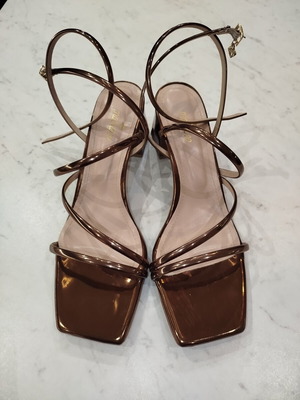 Mairiboo for Envie bronze sandals, new, size 42