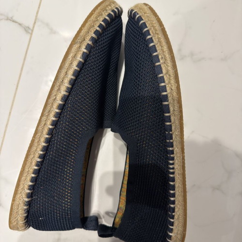 Zara Men Espadrilles Navy Blue Size 43 Like New