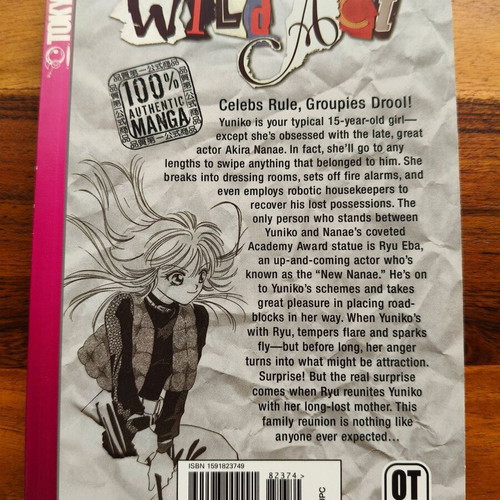 Manga Wild Act volume 1 like new, in English