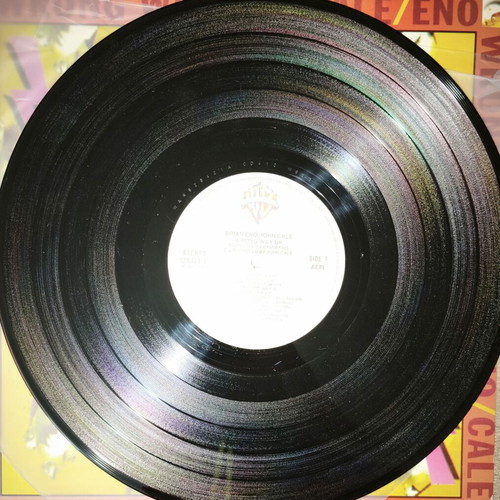 Brian Eno & John Cale Wrong Way Up LP used, 1990 Greek edition