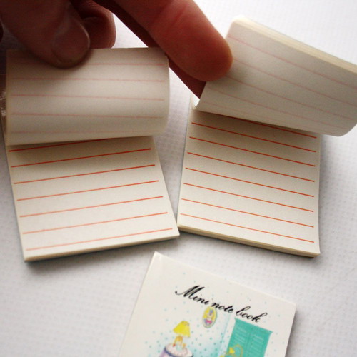 Vintage Don Don & Yuan Yuan memo note books new, pack of 3 from 1980s