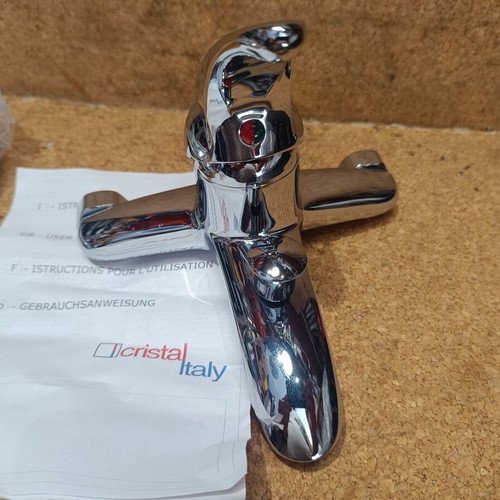 Cristal Bathroom Mixer Tap New, Made in Italy