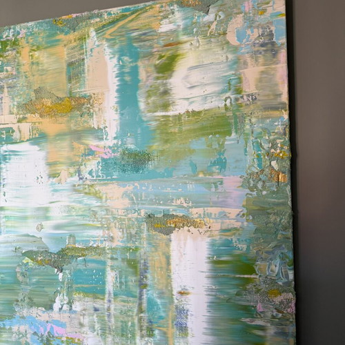 Lynn Spoor Green Oasis 2022 artwork like new