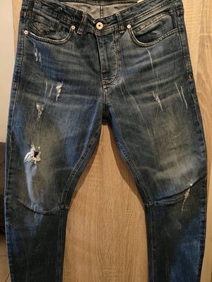 Displaj Men's Jeans Large Tapered used, 98% cotton
