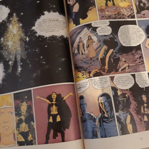 Thorgal Metaxy Gis Kai Fotos comic used, private binding, 1988