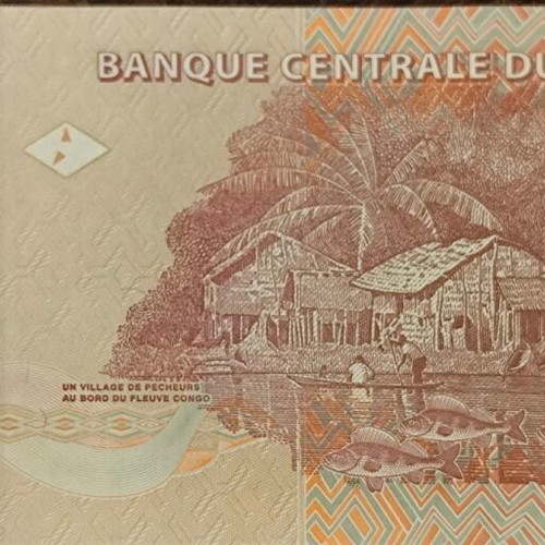 Congo 50 Francs Banknote 2022 like new