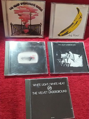 Velvet Underground 5 CD discography like new, rock