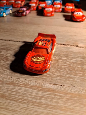 Diecast Pixar Cars Lightning McQueen Lenticular v1.1 кола