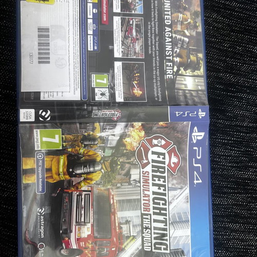 Firefighting Simulator The Squad PS4 game used