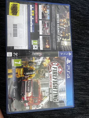Firefighting Simulator The Squad PS4 game used