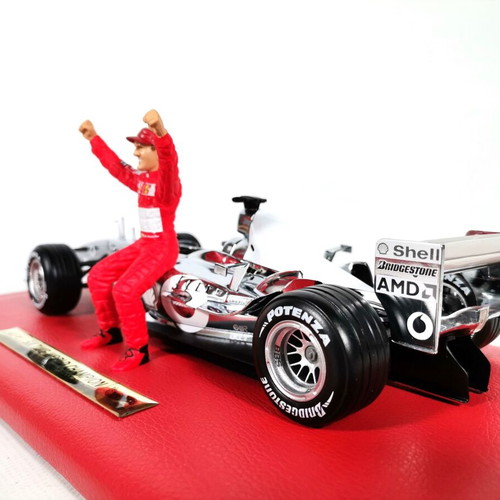 Hot Wheels Ferrari F2003 Michael Schumacher 2003 World Champion 1:18 Diecast